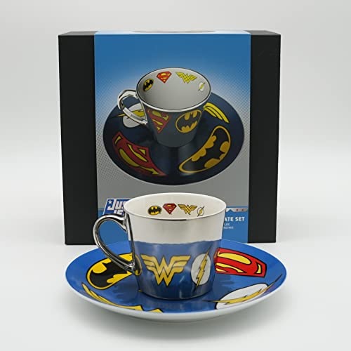 Produktbild GB Eye Set Tazza / Piatto - DC Comics : Logo (1 x)