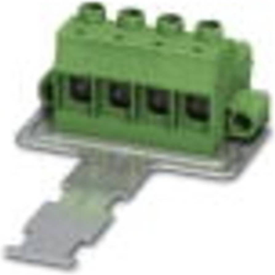 Phoenix Contact PC 35 HC/ 4-STF-SH-1, Cavo + Spina elettrica, Verde