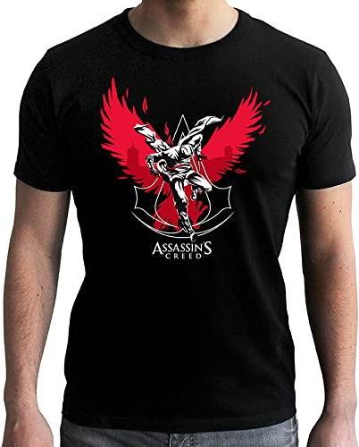 Actual product image ABYstyle T-Shirt Assassin's Creed Assassin Black Man (M) (M)