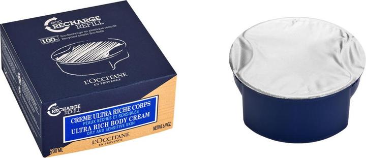 Actual product image L'Occitane Eco Recharge Crème Ultra Riche re22 (Body cream, 200 ml)