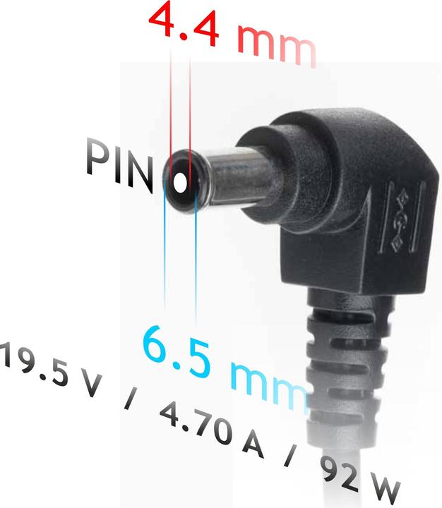 Immagine prodotto Akyga AK-ND-20 - Notebook - Interno - 100 - 250 V - 55 +/- 5 Hz - 92 W - 19,5 V (92 W)