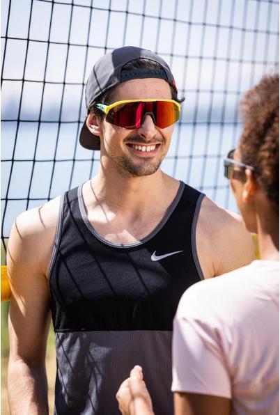 Image du produit ALPINA SPORTS Sonic Hr Q-Lite (Gris nuit mat, Miroir Vert)