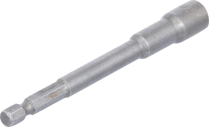 Produktbild BGS Steckschlüssel-Einsatz Sechskant, extra lang für Bohrmaschinen 6,3 mm (1/4") SW 7 mm (7 mm)