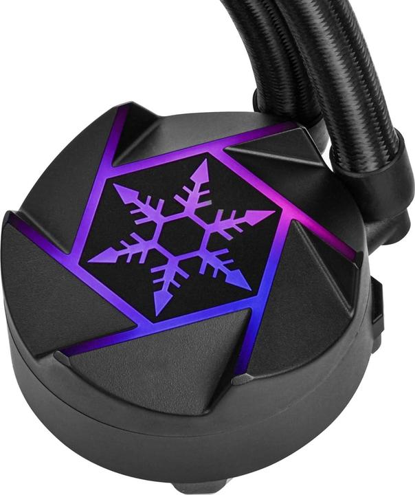 Actual product image Silverstone SST-VD120-SLIM - High Performance slim All-In-One Liquid Cooler, Single Adjustable 120mm