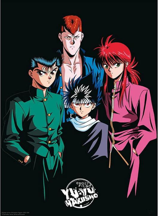 Actual product image GB Eye Yu Yu Hakusho Poster Group Shot (52x38)