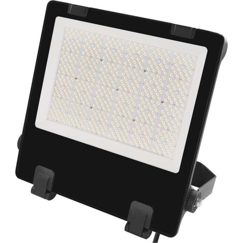 Emos, Wandleuchte + Deckenleuchte, LED-Strahler AVENO schwarz, 300W neutralweiss (48000 lm)