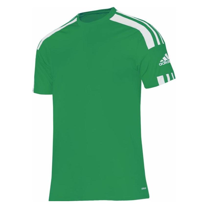 Adidas, Mannen, Sportief Shirt, Squadra 21 Jersey Korte Mouw (L), Groen, L