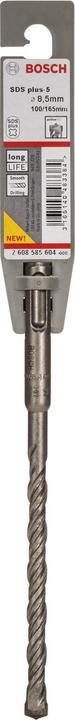 Actual product image Bosch Professional Zubehör Hammer drill SDS plus-5, 8.5 x 100 x 165 mm (8.5 mm)