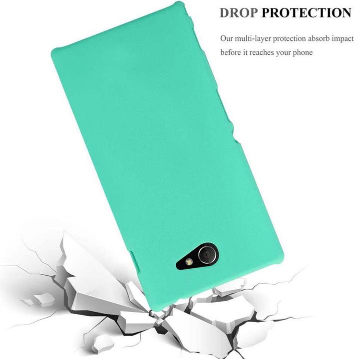 Actual product image Cadorabo Hard Cover Frosty Cover (Sony Xperia M2, Sony Xperia M2 Aqua)