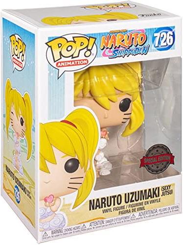 Actual product image Funko Pop! Naruto : Naruto Uzumaki (Sexy Jutsu) (726) EXM