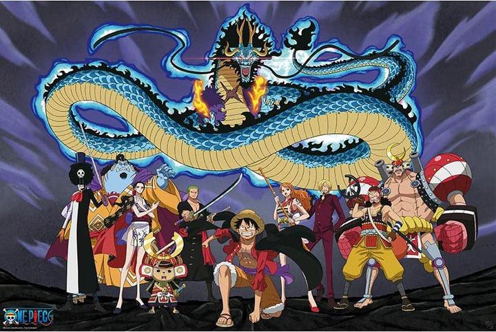 Actual product image GB Eye One Piece Poster The crew versus Kaido (91.5x61) (3 x 3 cm)