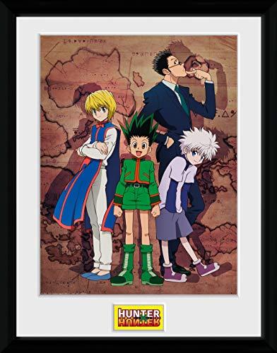 Produktbild GB Eye Hunter X Hunter Framed Print : Key Art Map