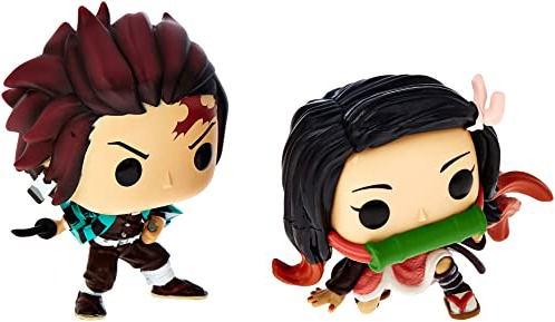 Immagine prodotto Funko Pop! Demon Slayer : Tanjiro & Nezuko 2 Pack