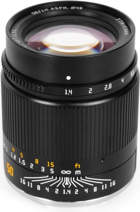 Actual product image TTArtisan Fixed focal length 50 mm F1.4 (L-Mount, full size)