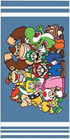 GED Nintendo Telo Mare Cotone Super Mario Bros (140x70)