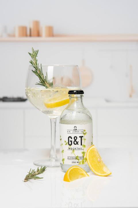 Actual product image Sir. James 101 Gin & tonic without alcohol (1 x 25 cl)