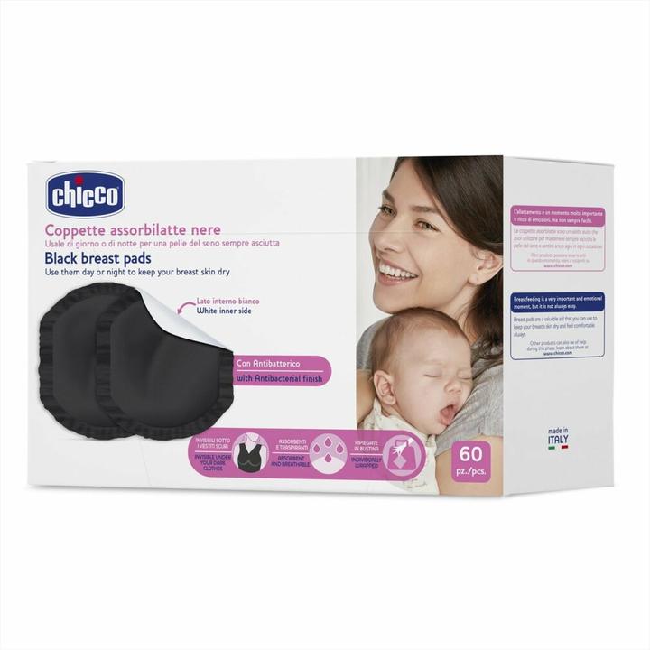 Image du produit Chicco Coussinets d'allaitement Coussinets d'allaitement antibactériens 60 pièces (60 x)