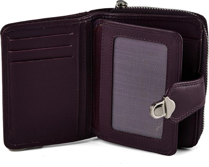Actual product image Greenburry Spongy wallet leather 9 cm