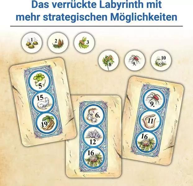 Immagine prodotto Ravensburger 22474 Labirinto dei maestri - La versione master del labirinto pazzo per 2 - 4 persone (Tedesco, 2 - 4 Giocatori)