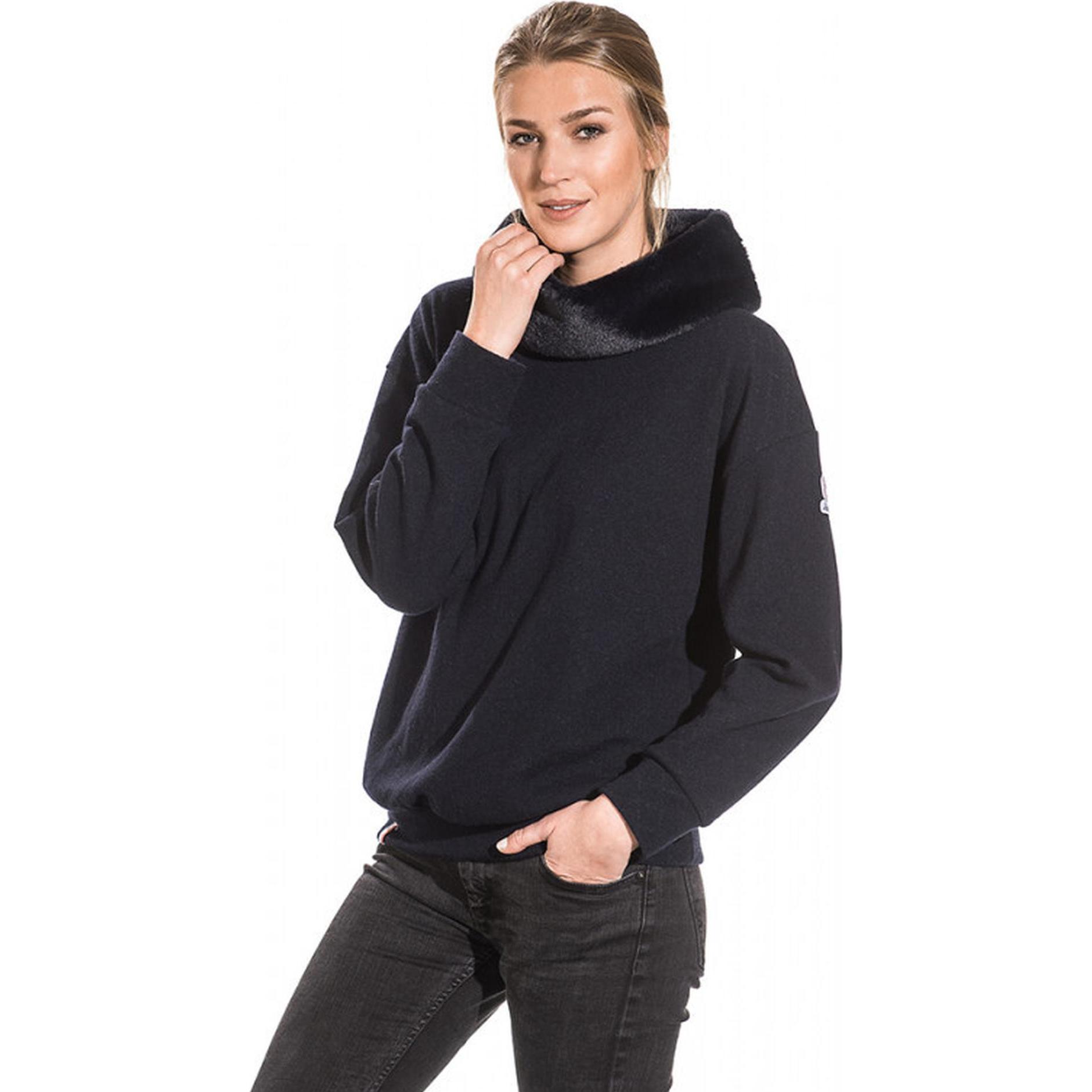 Skidress, Damen, Pullover, pullover daen charlotte, Blau, (M)