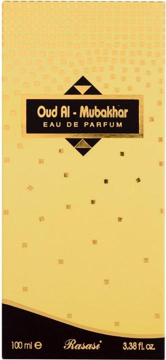 Actual product image Rasasi Oud Al Mubakhar - Eau De Parfum - 100Ml (Eau de parfum, 100 ml)