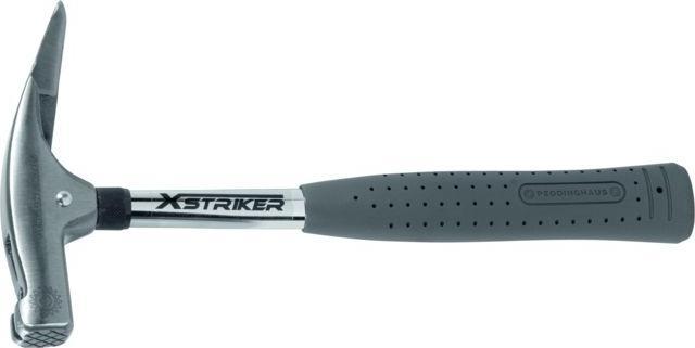Actual product image Peddinghaus XStriker' roofing hammer with tubular steel handle, rough track (570 g)