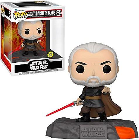 Actual product image Funko POP! Star Wars : RSSv1 Darth Tyranus (522) (GITD) EXM
