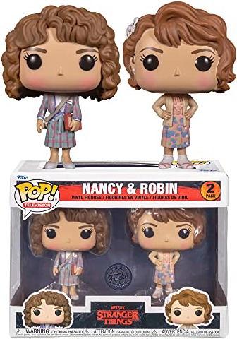 Actual product image Funko POP! Stranger Things S4 Nancy & Robin 2PK EXM