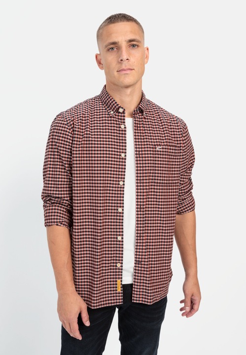 Immagine prodotto Camel Active Camicia a maniche lunghe con motivo a quadri Vichy (6XL)