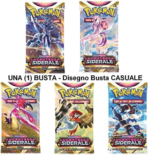 Produktbild Pokémon Pokemon Spada e Scudo Lucentezza Siderale buste (mult. 36) (Booster Pack)