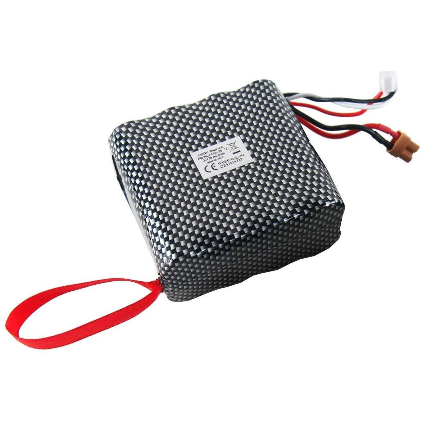 Amewi RC-Akku Li-Ion 10000 mAh 7.4 V XT30 (7.40 V, 10000 mAh)