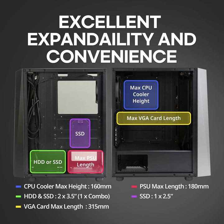 Produktbild Zalman S4 Plus (ATX, mATX, Mini-ITX)