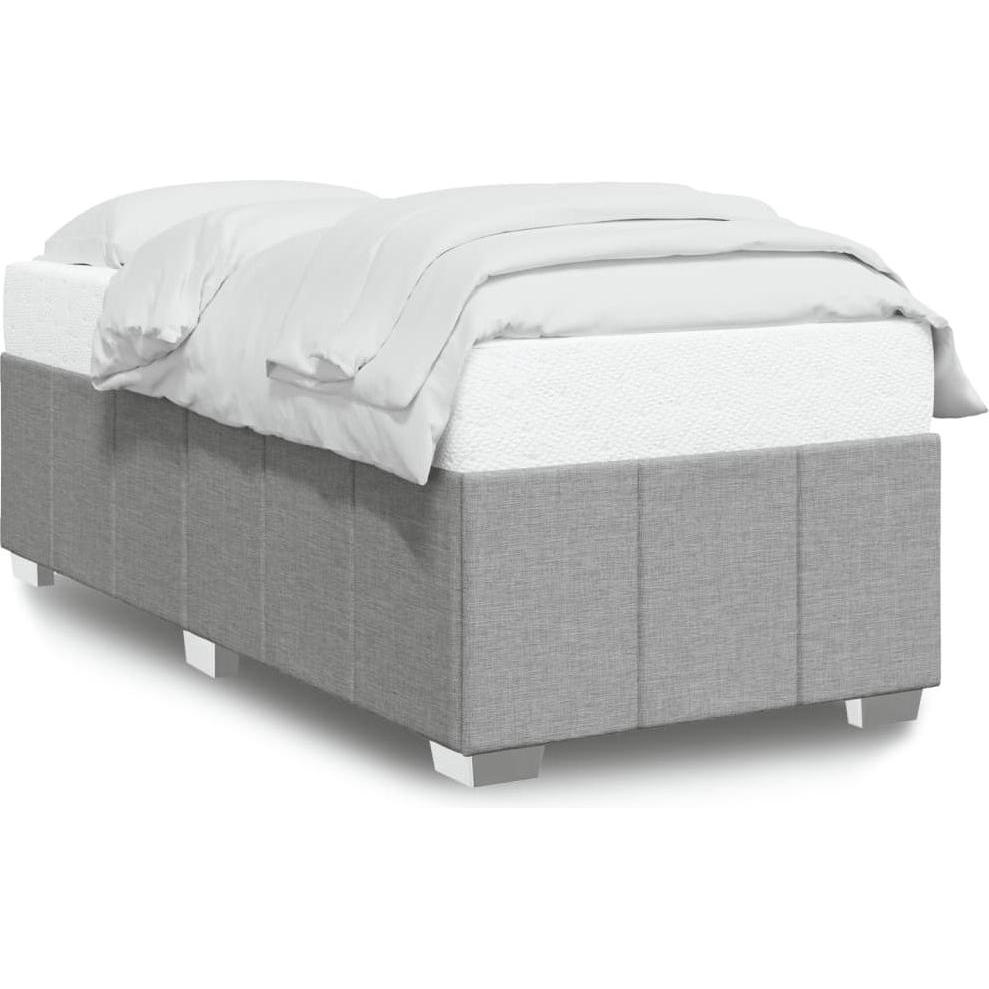 VidaXL, Bett, Bettgestell Stoff (90 x 200 cm)