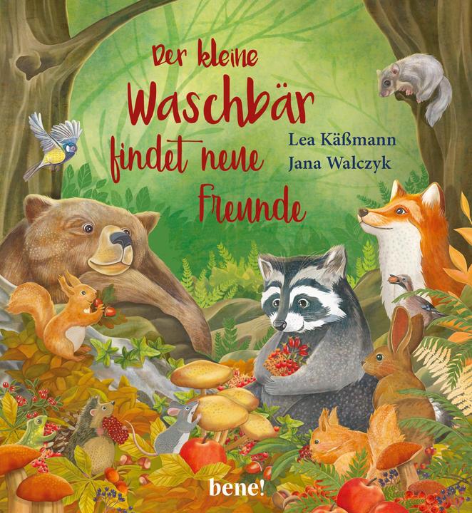 Der kleine Waschbär findet neue Freunde – ein Bilderbuch für Kinder ab 2 Jahren (Deutsch, Lea Kässmann, 2020)