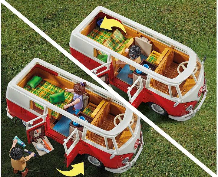 Actual product image Playmobil Volkswagen T1 Camping Bus (70176, Playmobil Volkswagen)