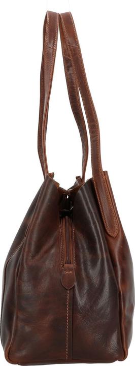 Actual product image Greenburry Rugged leather shoulder bag 32 cm