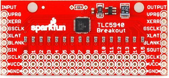 Actual product image SparkFun TLC5940 Breakout PWM Driver (Various)