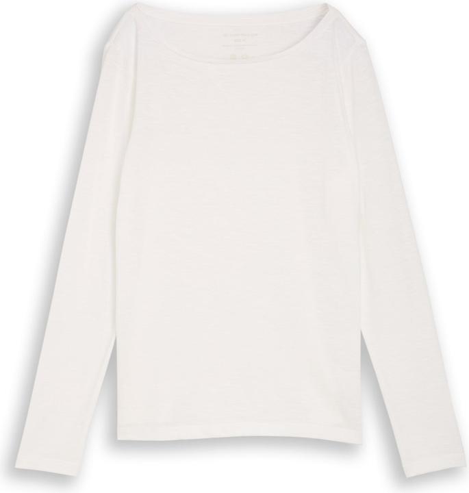 Produktbild Tom Tailor Basic Langarmshirt aus Baumwolle (M)