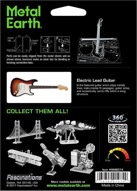 Produktbild Metal Earth Electric Lead Guitar