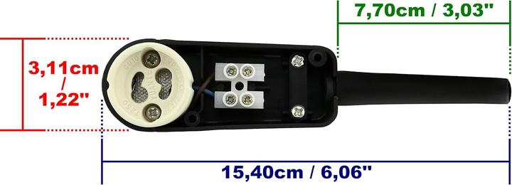 Actual product image Isolatech 50er Set GU10 Fassungen mit Anschlusskasten