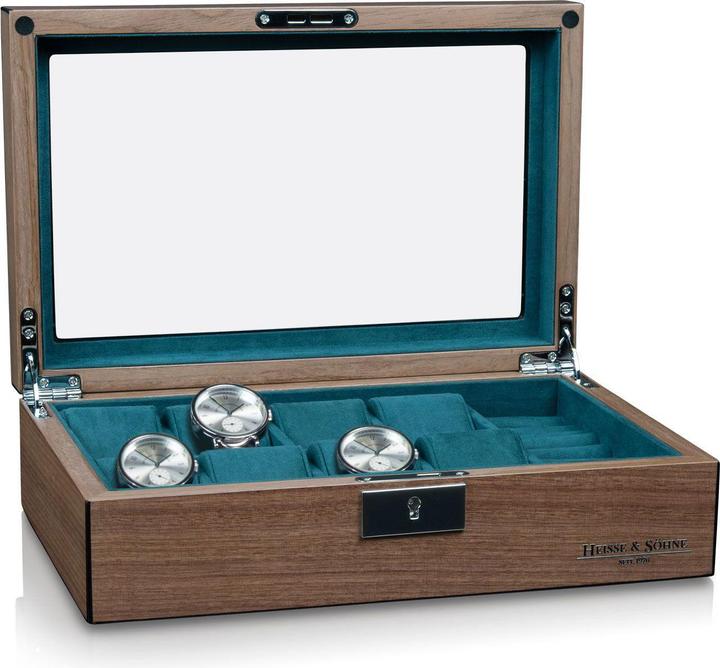 Produktbild Heisse & Söhne Uhrenbox Borneaux 8+ Wallnuss