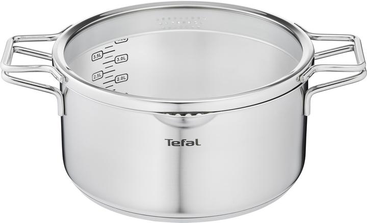 Produktbild Tefal Nordica Topfset, 6-teilig (24 cm, Kochtopf, Edelstahl)