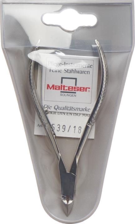 Produktbild Malteser Hautzange Manicure 10cm No 18
