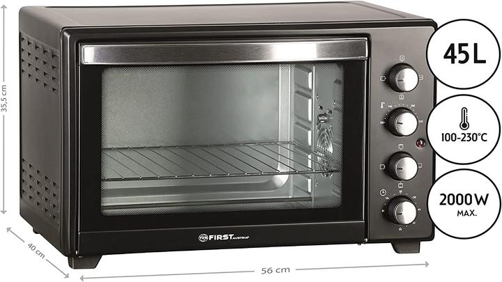 Actual product image TZS First Austria Mini oven 2000 Watt