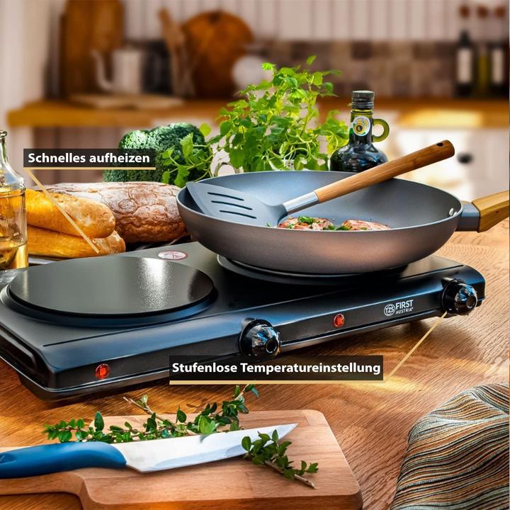Image du produit TZS First Austria Table de cuisson double