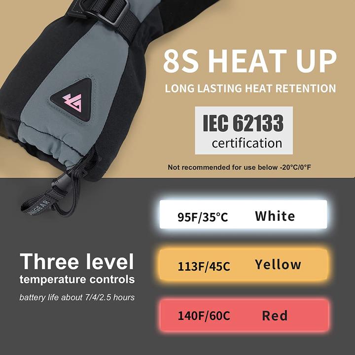 Produktbild Unigear Beheizbare Handschuhe (M)