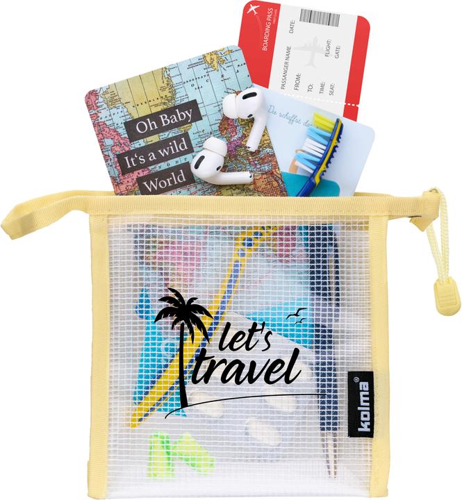 Immagine prodotto Kolma Borsa a rete "Let's travel (Custodia)