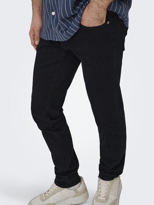 Produktbild Only & Sons ONSLOOM Niedrige Taille Slim Fit Jeans Slim Fit Jeans (33, 34, W33/L34)