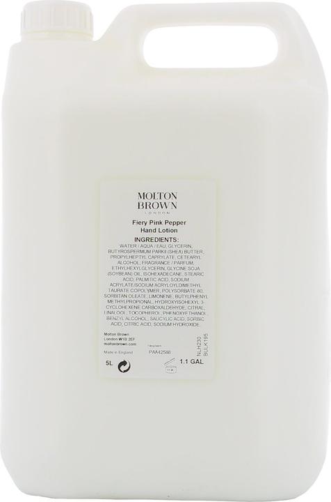 Actual product image Molton Brown Pink Pepper Hydrating Hand Lotion 5000 ml (5000 ml)