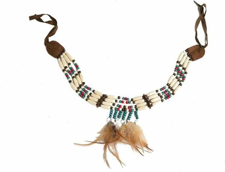 Produktbild My Other Me Halsband Federn Einheitsgrösse Indianer